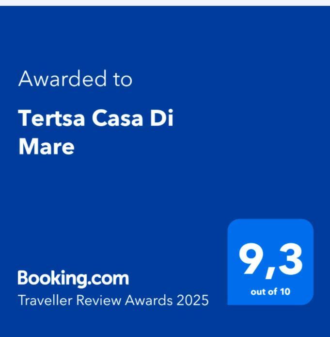 Ferienwohnung Tertsa Casa Di Mare Exterior foto
